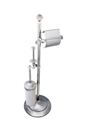 Стойка трехпозиционная HERMITAGE CHROME 10398 Boheme