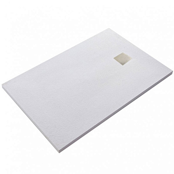 Поддон для душа из искусственного камня VST-2SR8010W, 1000*800*35, белый матовый