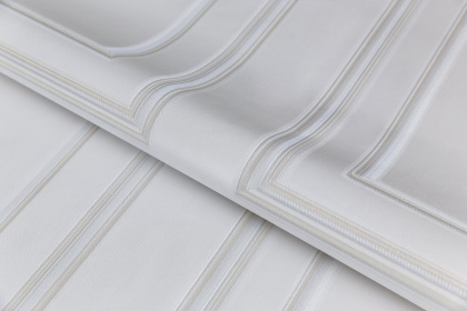 Обои виниловые Буазери мотив, серый