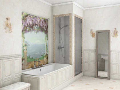 Вставка напольная AD\A258\1272H  Лаурито 9.9*9.9 (1уп/30шт), шт