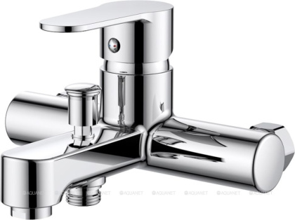 OneLife P07-100cr полимерный смеситель для ванны/душа, хром