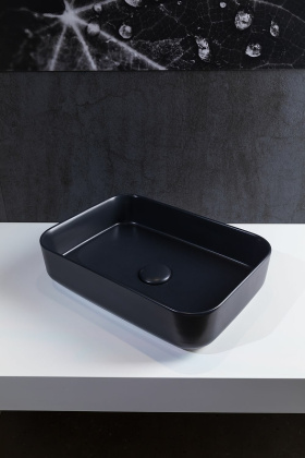 Раковина Allen Brau Fantasy 50 4.11021.31 черный матовый Раковина Allen Brau Fantasy 50 4.11021.31 черный матовый