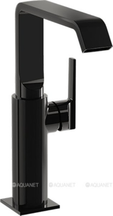 Смеситель Suit для раковины-чаши, глянцевый черный Смеситель Suit для раковины-чаши, глянцевый черный