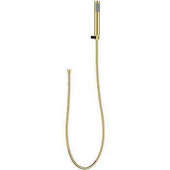 UNO Ручной душ со шлангом и держателем, золото, UNO-DFS-ORO