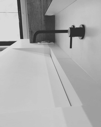 Смеситель для раковины Paffoni Light LIG007NO70 (с внутренней частью)