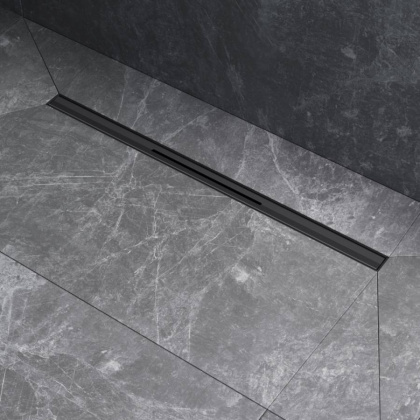 W01SC-S11-060-05BM MasterFlow Трап для душа линейный универс затвор Slim line 60см цвет черн мат W01SC-S11-060-05BM MasterFlow Трап для душа линейный универс затвор Slim line 60см цвет черн мат