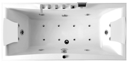 Акриловая ванна Gemy 175х80 G9076 K Акриловая ванна Gemy 175х80 G9076 K