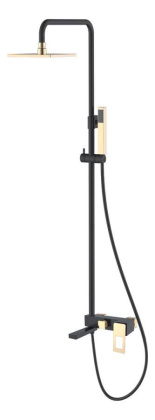 Стойка для душа Q BlackGold_Комплект Стойка для душа Q BlackGold_Комплект