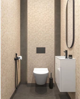 Керамогранит DD507020R Про Чементо коричневый темный (119,5см*60см*9мм) (3шт/2,151м2) матовый обрезн, м2