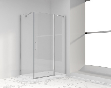 Душевой уголок Orta VSR-1O8010CL, 1000*800, хром, стекло прозрачное