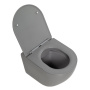 COLORATO Сиденье дюропласт, soft close, металлическое крепление, серое матовое, BB062SC-GR COLORATO Сиденье дюропласт, soft close, металлическое крепление, серое матовое, BB062SC-GR