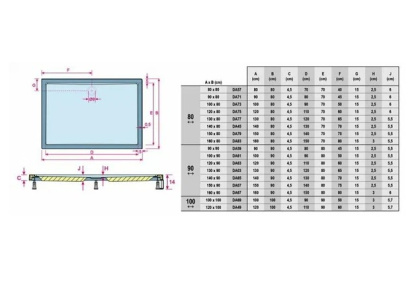 Акриловый душевой поддон Riho Davos 273 100x80 белый + панель DA7300500000000 Акриловый душевой поддон Riho Davos 273 100x80 белый + панель DA7300500000000