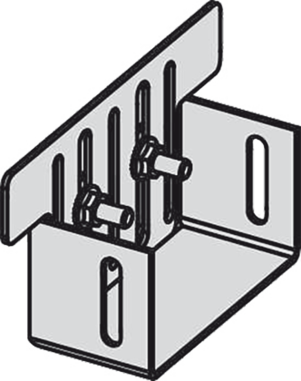Заглушка для дренажных желобов 100 мм, нержавеющая сталь