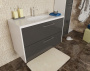 Тумба подвесная под умывальник Vegas 1000х450 2 ящика (ШхГхВ) 998х446х607