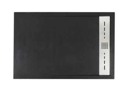 Душевой поддон Creto Scala 160x90 прямоугольный, черный Душевой поддон Creto Scala 160x90 прямоугольный, черный