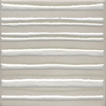 Декор Бахия 3 серый светлый глянцевый 9,8x9,8x0,7