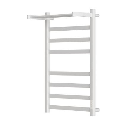 Полотенцесушитель электрический Point Меркурий PN83858PW П7 500x800 с полкой, диммер справа, белый Полотенцесушитель электрический Point Меркурий PN83858PW П7 500x800 с полкой, диммер справа, белый