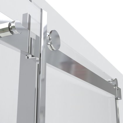 Душевой уголок Como VSR-1C9013CLB, 1300*900, черный, стекло прозрачное