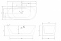 Акриловая ванна Abber 170х80 AB9296-1.7
