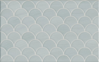Плитка настенная 6376 Сияние голубой структура 25x40x8 (11шт/1,1м2), м2