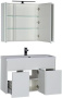 Мебель для ванной Aquanet Латина 100 белый Мебель для ванной Aquanet Латина 100 белый
