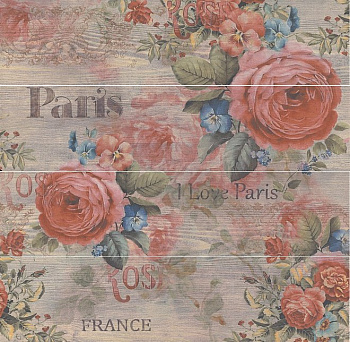 Панно OP/A50/4x/SG7013 Стори Вуд 80x80 , , компл