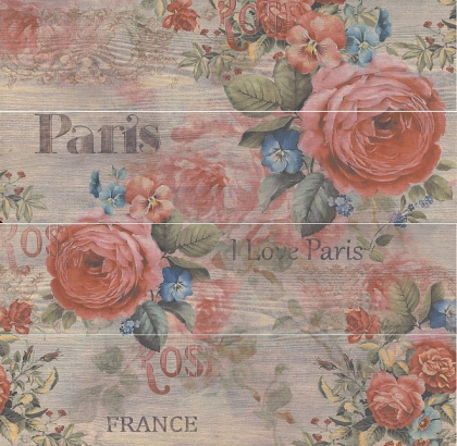 Панно OP/A50/4x/SG7013 Стори Вуд 80x80 , , компл