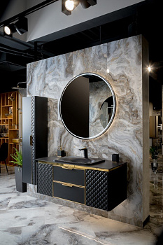 Тумба ROMBO 120cm Антрацит/золото 777-120-BG Boheme Тумба ROMBO 120cm Антрацит/золото 777-120-BG Boheme