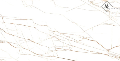 NS Ceramic Керамогранит с Эффектом Камня NSC1273 White 60x120 - керамическая плитка и керамогранит