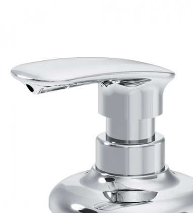 A3031900 Sensation, Стеклянный диспенсер для жидкого мыла, отдельно стоящий, хром, шт