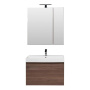 Мебель для ванной Aquanet Нью-Йорк 85 орех Мебель для ванной Aquanet Нью-Йорк 85 орех