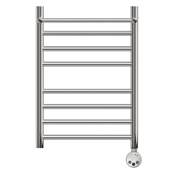 Полотенцесушитель электрический Point Аврора PN10146SPE П7 400x600 с полкой левый/правый, хром Полотенцесушитель электрический Point Аврора PN10146SPE П7 400x600 с полкой левый/правый, хром