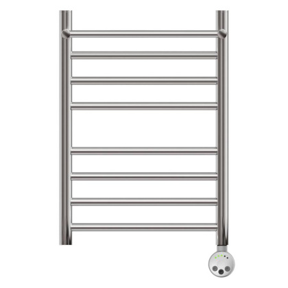 Полотенцесушитель электрический Point Аврора PN10146SPE П7 400x600 с полкой левый/правый, хром Полотенцесушитель электрический Point Аврора PN10146SPE П7 400x600 с полкой левый/правый, хром