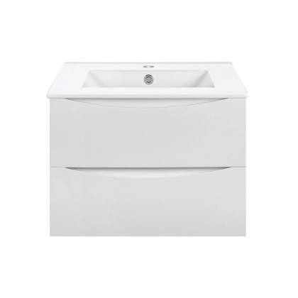 База под керамическую раковину Mia 700 подвесная, 2 выкатных ящика soft close, G.White