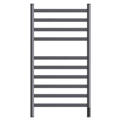 Полотенцесушитель электрический Point Селена PN16850GR П10 500x1000, диммер справа, графит премиум Полотенцесушитель электрический Point Селена PN16850GR П10 500x1000, диммер справа, графит премиум