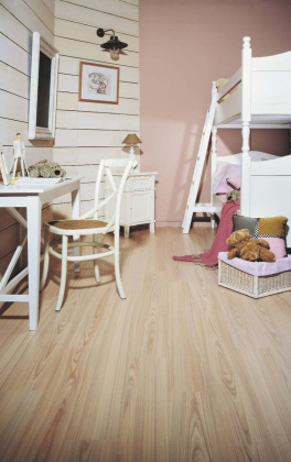 Ламинат Quick-Step Eligna U1184 Ясень белый (8мм/32кл/1,722 м2) 1380*156, м2