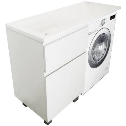 Комплект мебели Dallas Luxe 1500х482 левосторонний напольный 2 ящика  (ШхГхВ) 848х476х860 Комплект мебели Dallas Luxe 1500х482 левосторонний напольный 2 ящика  (ШхГхВ) 848х476х860