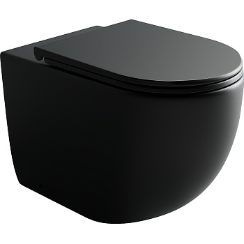 Напольный приставной унитаз Metropol Rimless