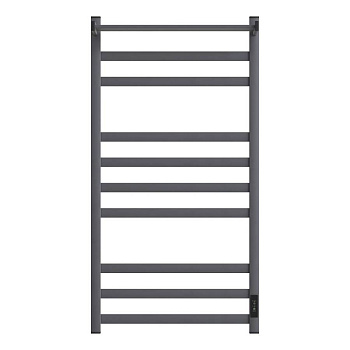 Полотенцесушитель электрический Point Меркурий PN83850PGR П9 500x1000 с полкой, диммер справа, графит премиум Полотенцесушитель электрический Point Меркурий PN83850PGR П9 500x1000 с полкой, диммер справа, графит премиум