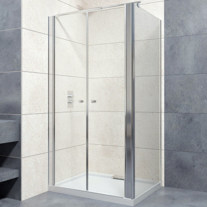 Душевой уголок RGW Passage PA-36B 70x80 04084878-011 профиль Хром стекло прозрачное