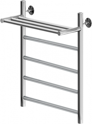 Полотенцесушитель водяной Aquanet Mauro 600x400 с полкой Полотенцесушитель водяной Aquanet Mauro 600x400 с полкой
