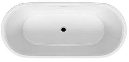Акриловая ванна Riho Inspire 160 white Glossyriho Fall- CHROM  Акриловая ванна Riho Inspire 160 white Glossyriho Fall- CHROM