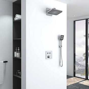 Душевой комплект VSFW-421I4CH встраиваемый, двухрежимный, хром Душевой комплект VSFW-421I4CH встраиваемый, двухрежимный, хром