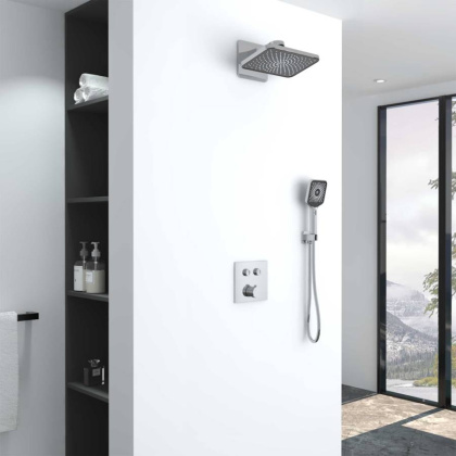 Душевой комплект VSFW-421I4CH встраиваемый, двухрежимный, хром Душевой комплект VSFW-421I4CH встраиваемый, двухрежимный, хром