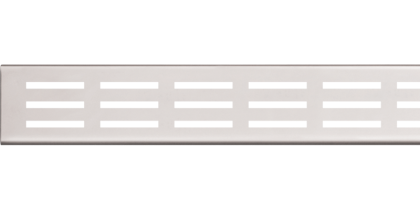 Решетка для дренажного желоба 75 мм, оцинкованная сталь Решетка для дренажного желоба 75 мм, оцинкованная сталь