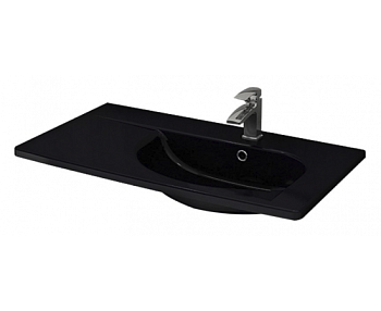 Раковина Taormina Arch, 850*460, 1 отв. смес., черный 1020-005-0126, шт