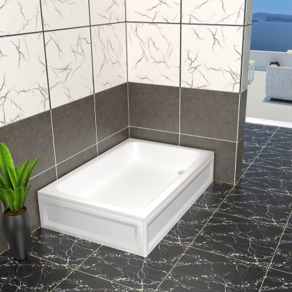 Акриловый поддон для душа RGW Acrylic B/CL-S-A 120x90 16180292-51-A Белый Акриловый поддон для душа RGW Acrylic B/CL-S-A 120x90 16180292-51-A Белый