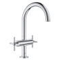 Смеситель для раковины Grohe Atrio корпус высокий хром (21019003) Смеситель для раковины Grohe Atrio корпус высокий хром (21019003)