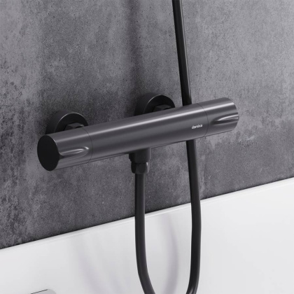 366000300 Scandinavian Pure, термостатический Смеситель Для душа, чёрный