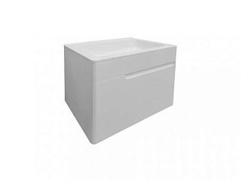 Тумба подвесная под умывальник Kare Luxe 600х450 1 ящик (ШхГхВ) 598х446х477